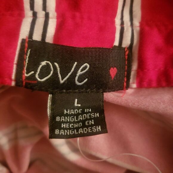 Love Brand Women's Striped Red Black & White Pencil Pocket Maxi Dress Large L - Picture 4 of 5